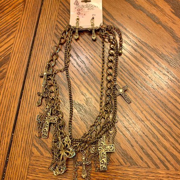 Madison Ave Necklace & Earring Set - Picture 1 of 1